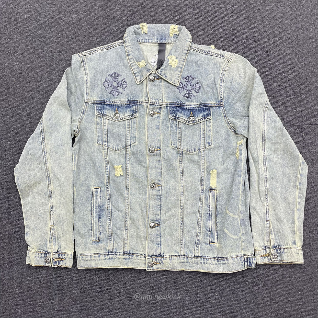 Chrome Hearts Patch Cross Denim (7) - newkick.cc